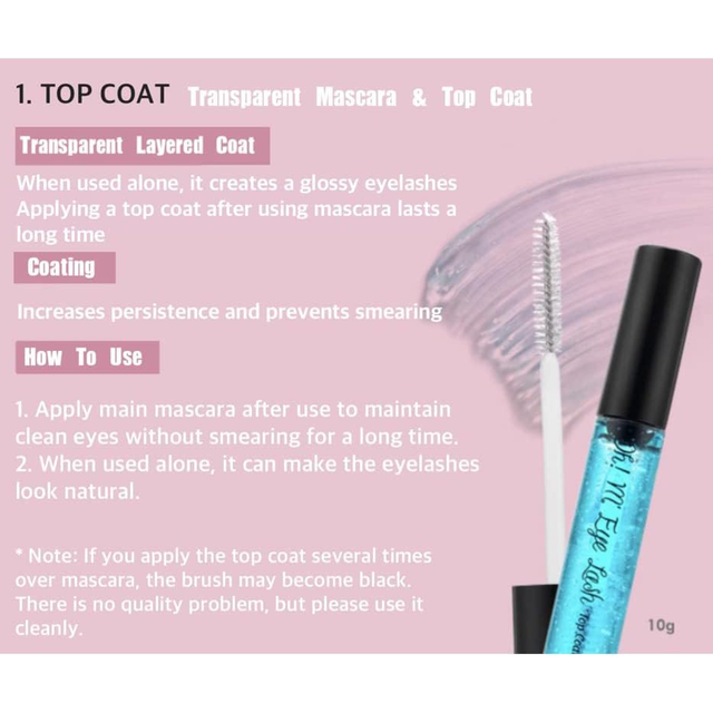 Etude - Oh My Lash #01 Top Coat 12g.