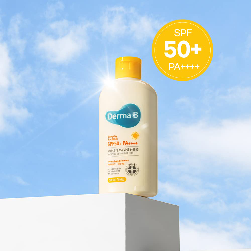 DERMA B - Everyday Sun Block SPF50+ PA++++ 200ml.