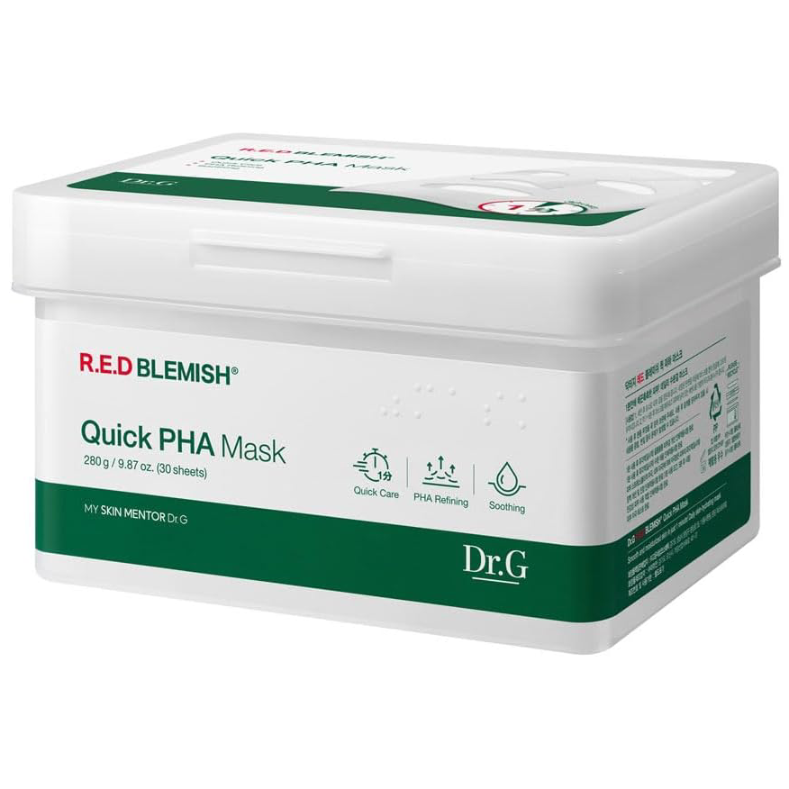 Dr.G - R.E.D Blemish Quick PHA Mask (30 Sheets)