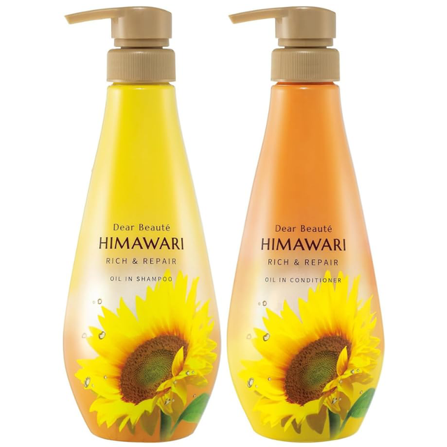 Kracie - Dear Beaute Himawari Rich & Repair Oil in Conditioner 500g.