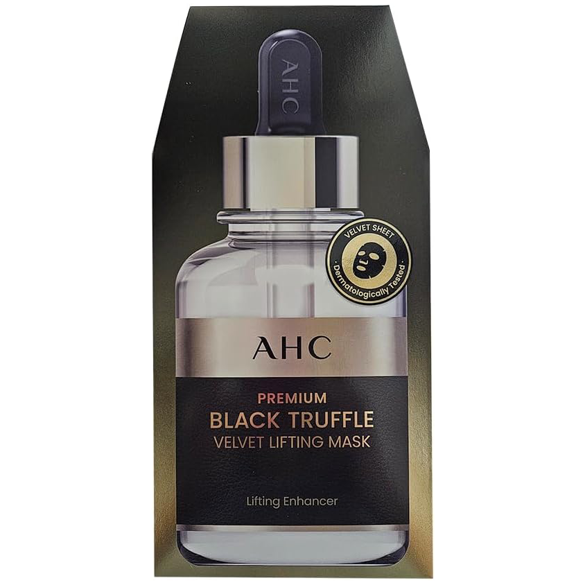 AHC - Premium Black Truffle Velvet Lifting Mask Set 25g. (5 Sheets)