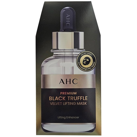 AHC - Premium Black Truffle Velvet Lifting Mask Set 25g. (5 Sheets)