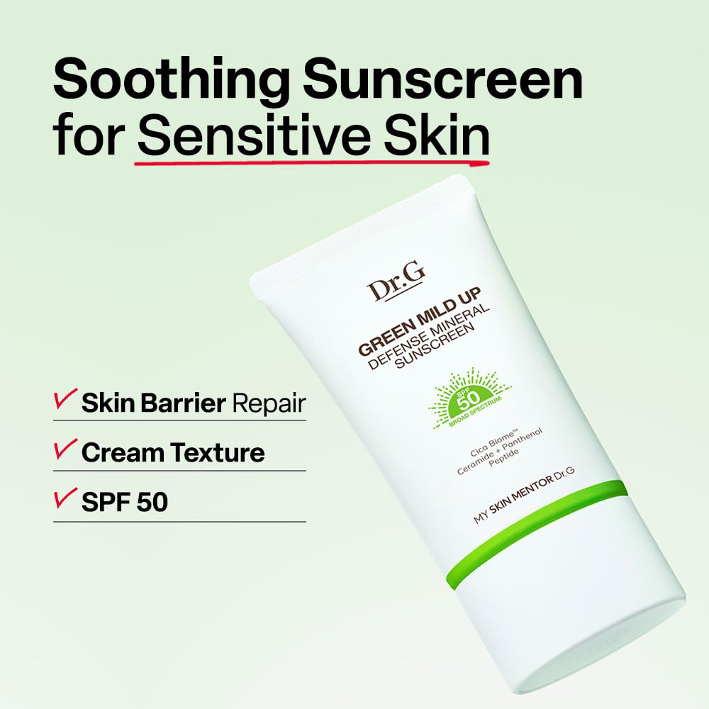 Dr.G - Green Mild Up Sun+ SPF50+ PA++++ 50ml.