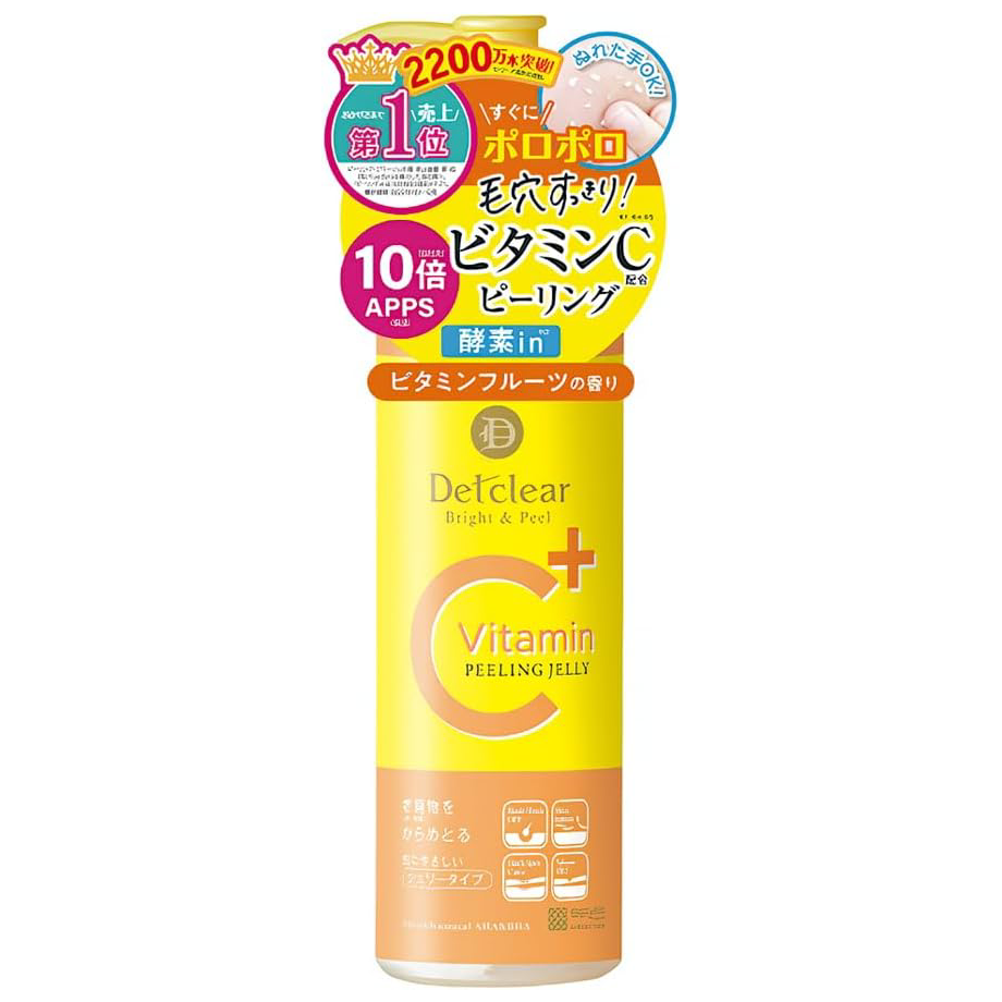 Meishoku - Detclear Bright & Peel Vitamin C Peeling Jelly 180ml.