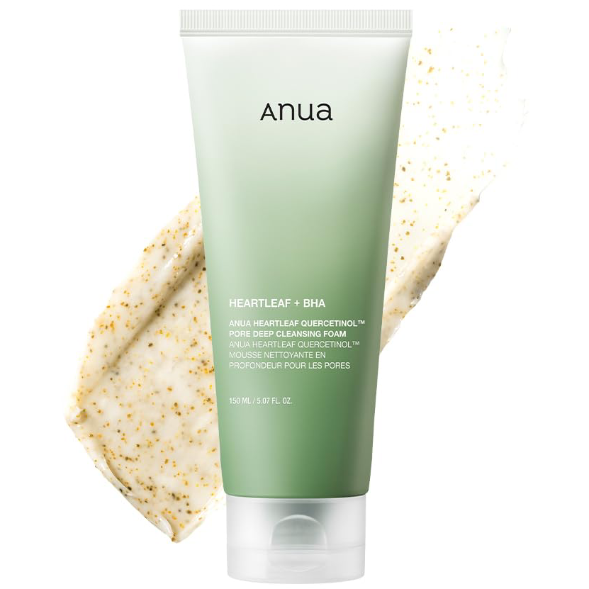 Anua - Heartleaf Quercetinol Pore Deep Cleansing Foam 150ml.