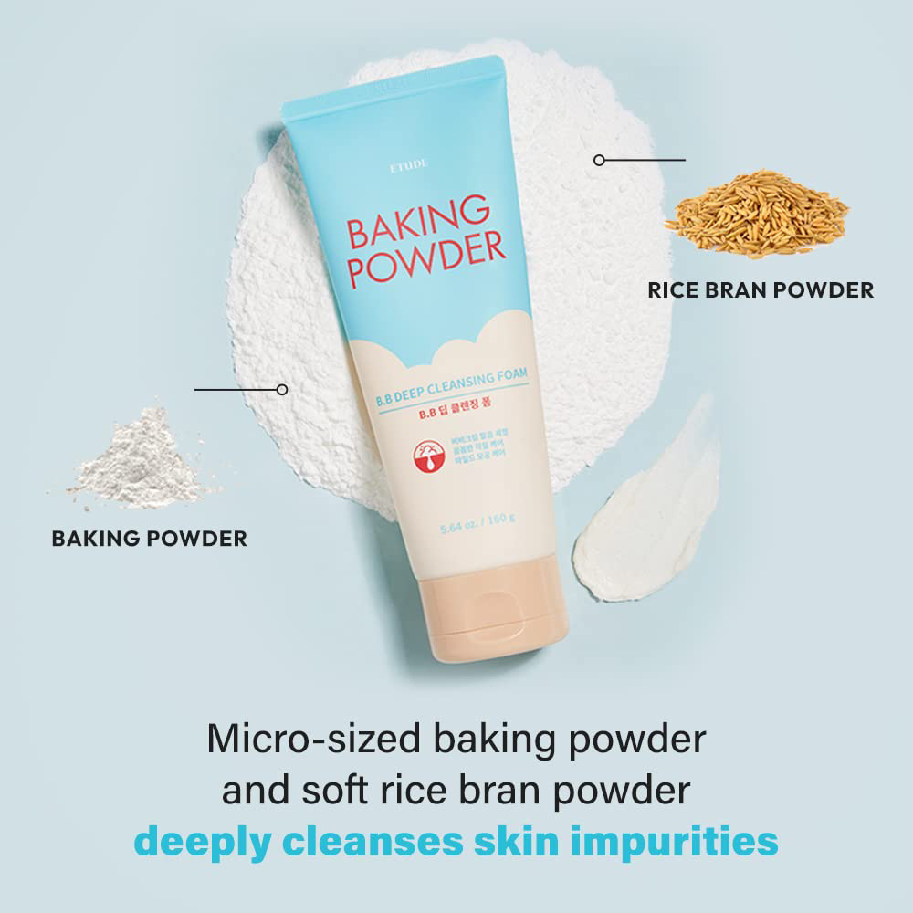 Etude - Baking Power B.B Deep Cleansing Foam 160ml.