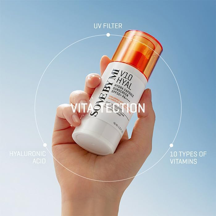 SOME BY MI - V10 Hyal Hydra Capsule Sunscreen SPF50+ PA++++ 40ml.