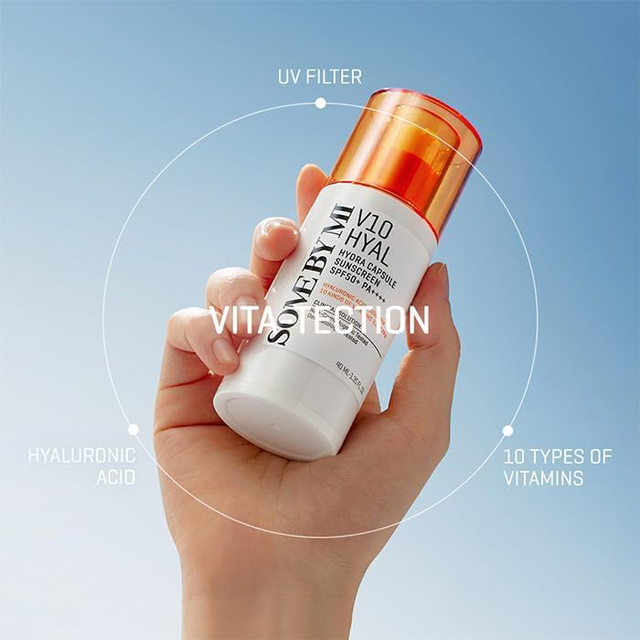 SOME BY MI - V10 Hyal Hydra Capsule Sunscreen SPF50+ PA++++ 40ml.