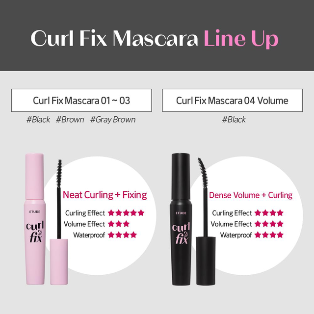 Etude - Curl Fix Mascara #04 Volume 8g.