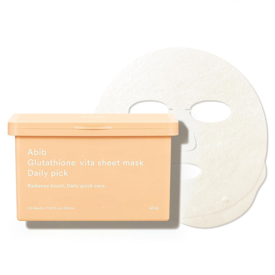 Abib - Glutathione Vita Sheet Face Mask Daily Pick 380ml. (30 Sheets)