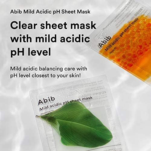 Abib - Mild Acidic pH Sheet Face Mask, Jericho Rose Fit 30ml. (Pack of 3)