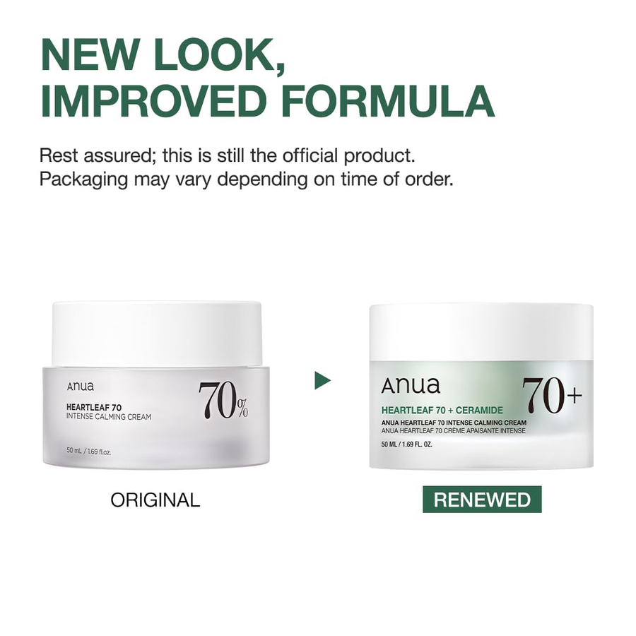 Anua - Heartleaf 70 Intense Calming Cream 50ml.