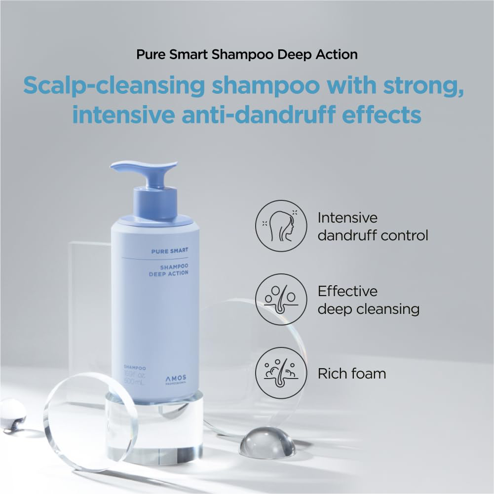 Amorepacific - Amos Professional - Pure Smart Shampoo Deep Action 500g.