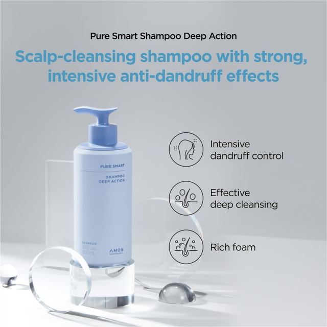 Amorepacific - Amos Professional - Pure Smart Shampoo Deep Action 500g.