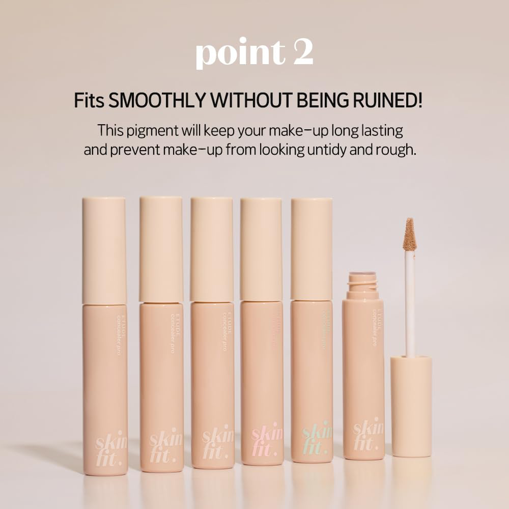 Etude - Big Cover Skin Fit Concealer Pro #17N1 Neutral Vanilla 7g.