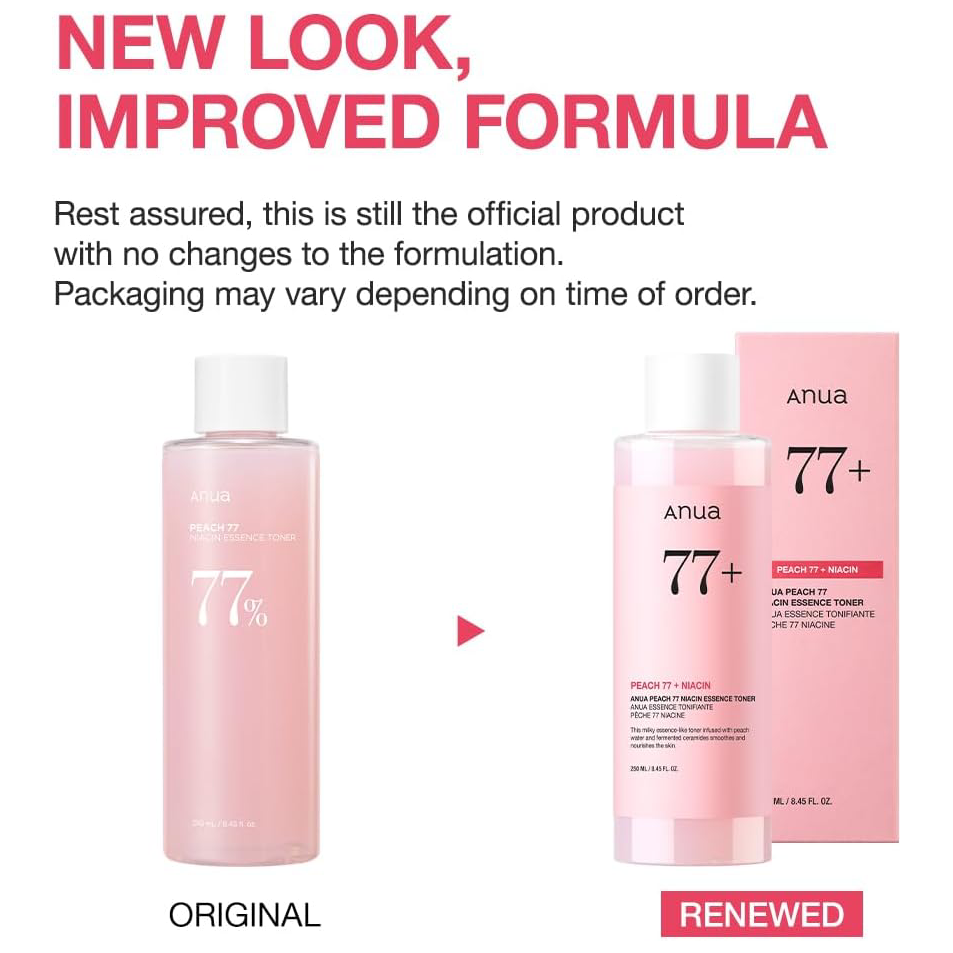 Anua - Peach 77 Niacin Essence Toner 250ml.