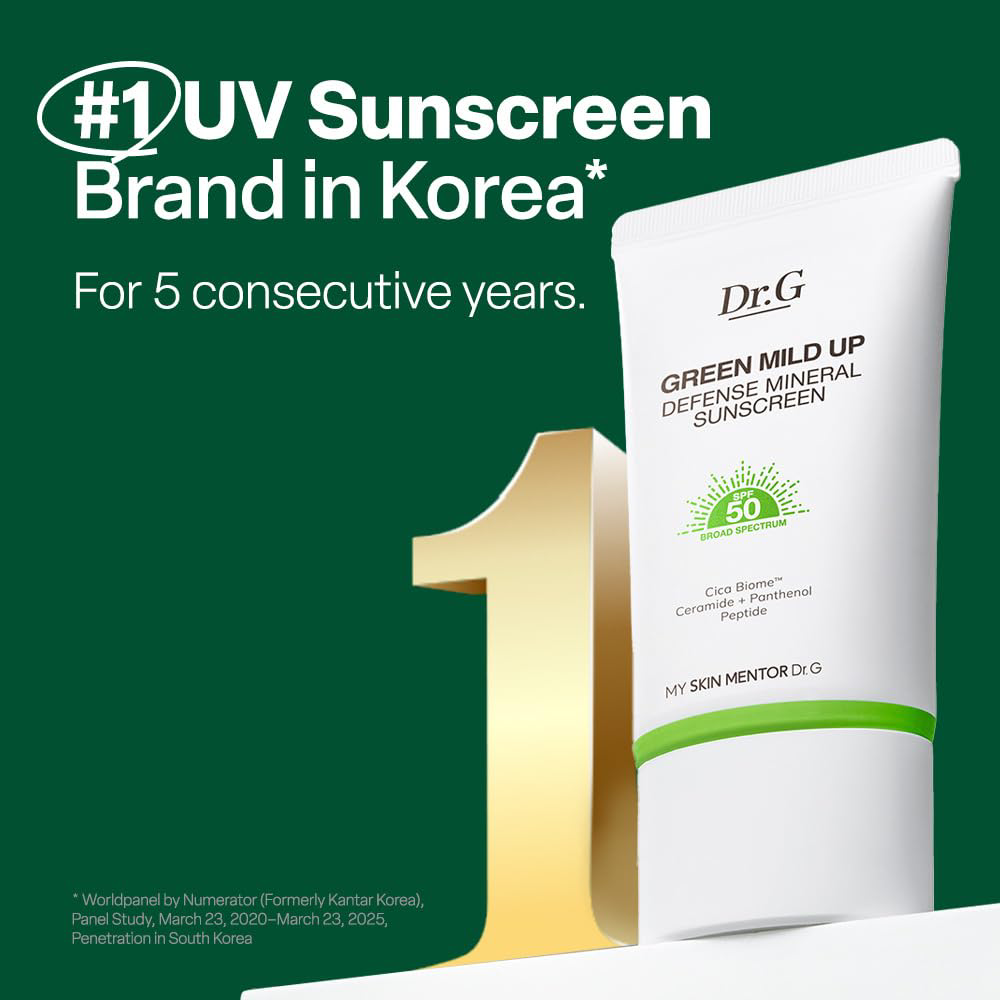 Dr.G - Green Mild Up Sun+ SPF50+ PA++++ 50ml.
