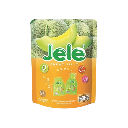 Jele Chewy - Melon 108g. (Pack of 6)