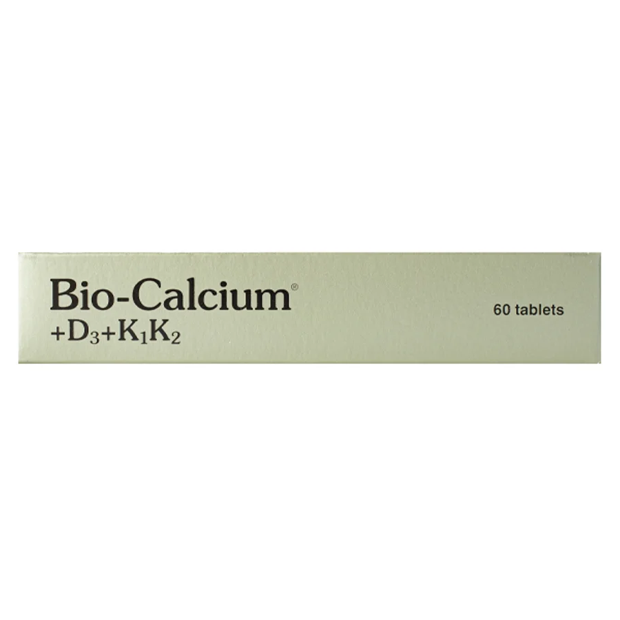 Pharma Nord - Bio-Calcium+D3+K1K2, Calcium Supplement, Vitamin D3 and Vitamin K (60 tablets)