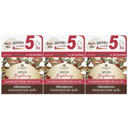 Khaokho Talaypu - Tamarind Super Cream Gel 12ml. (Pack of 3)