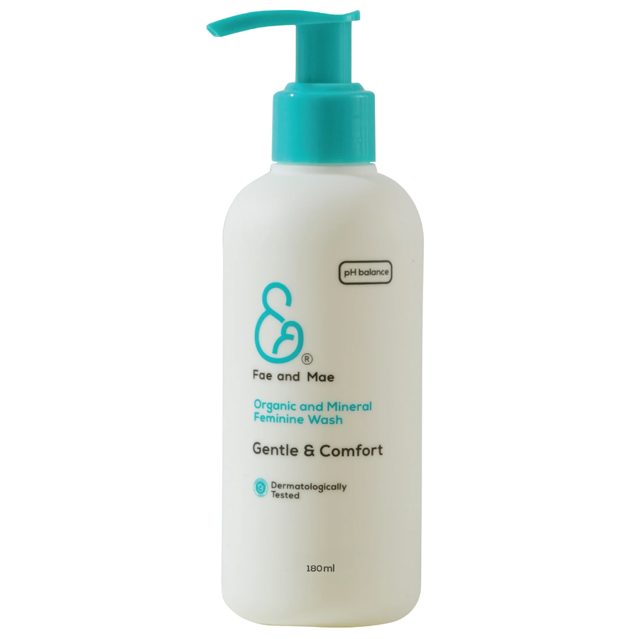 Fae and Mae - Organic And Mineral Feminine Wash 180ml.