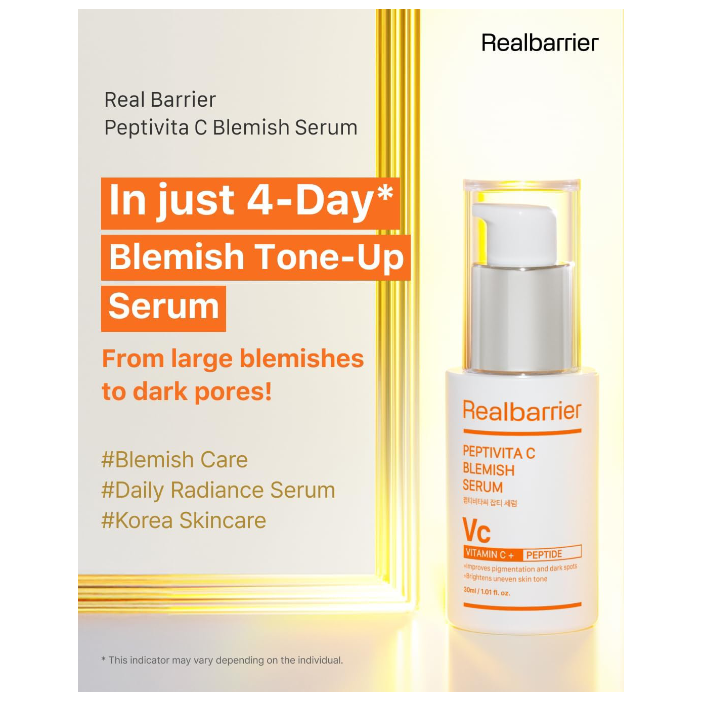 Real Barrier - Realbarrier Peptivita C Blemish Serum 30ml.