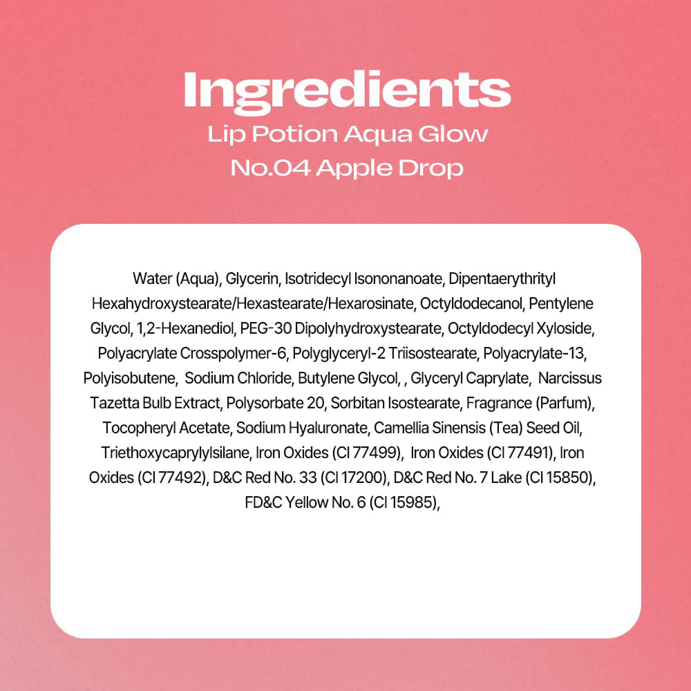 Alternative Stereo - Lip Potion Aqua Glow #04 Apple Drop 9ml.