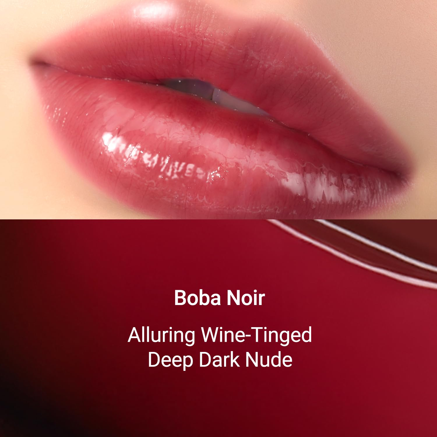 Jung Saem Mool - Lip Metal Serum Gloss #Boba Noir 10ml.