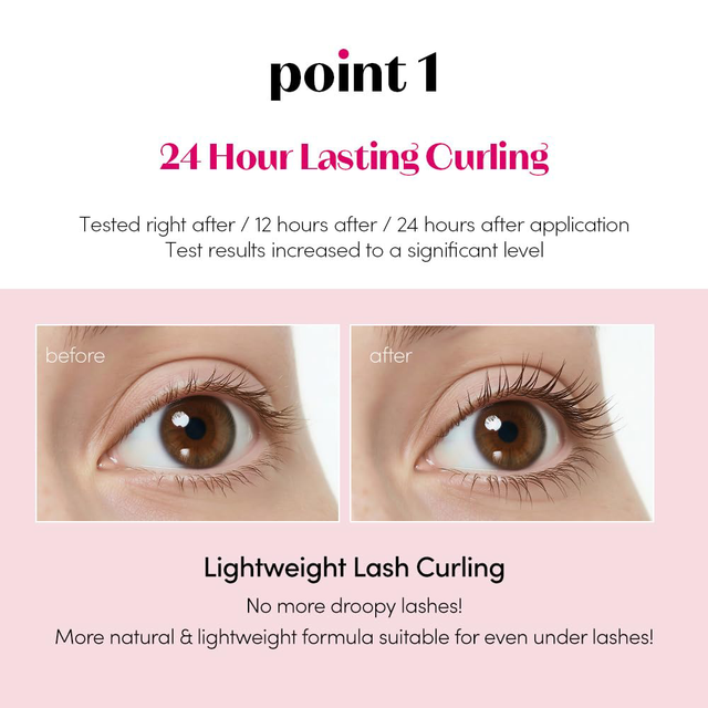 Etude - Curl Fix Mascara #01 Black
