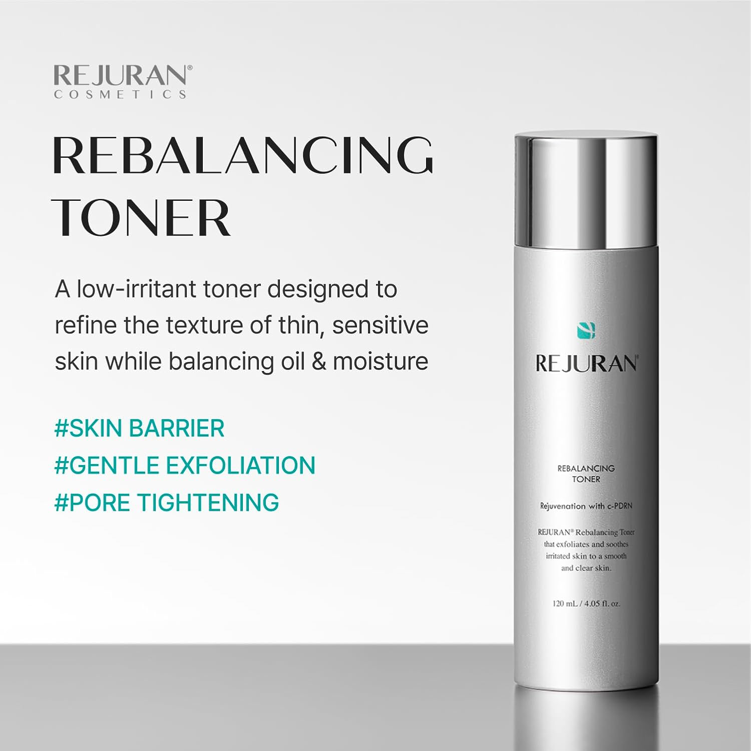 REJURAN - Rebalancing Toner with c-PDRN 120ml.