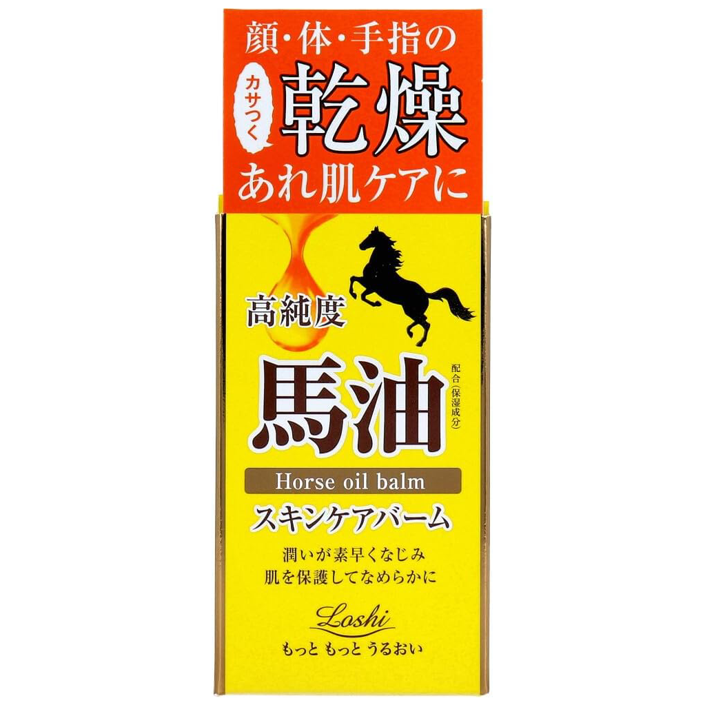 Cosmetex Roland - Loshi - Moist Aid Horse Oil Balm 68ml.