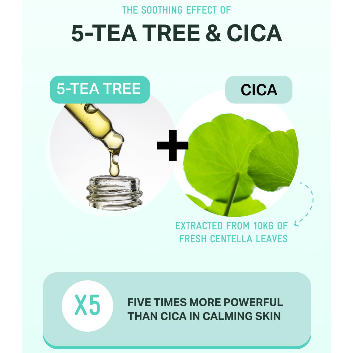 Bringgreen - Tea Tree Cica Soothing Cream 100ml.