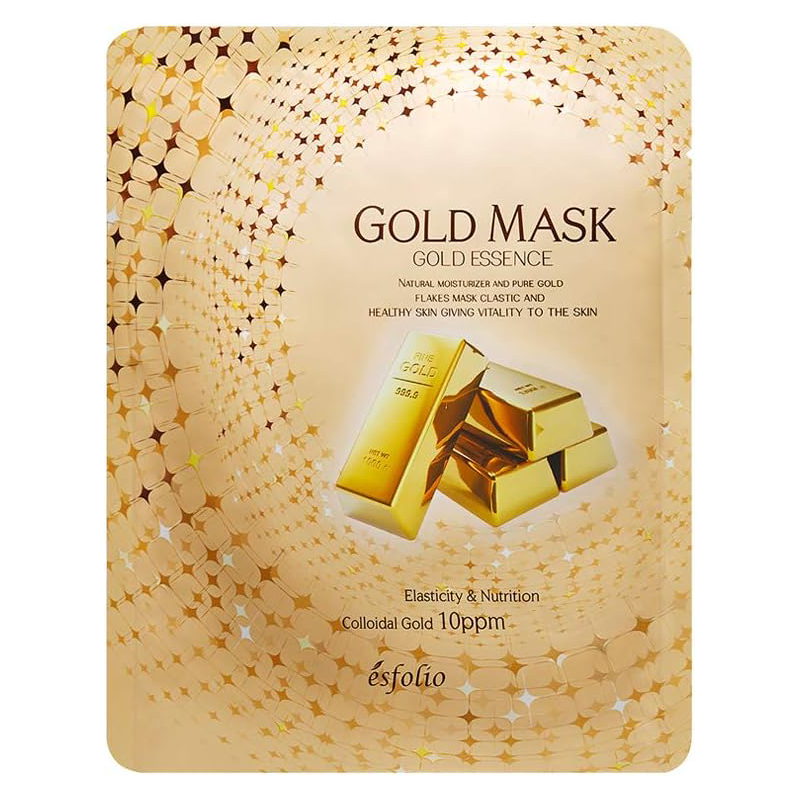 Esfolio - Gold Essence Mask 25ml. (Pack of 3)
