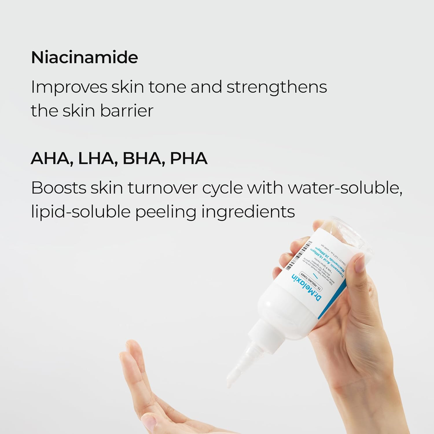 Dr.Melaxin - TX Peeling Toner with Tranexamic Acid and Niacinamide 150ml.