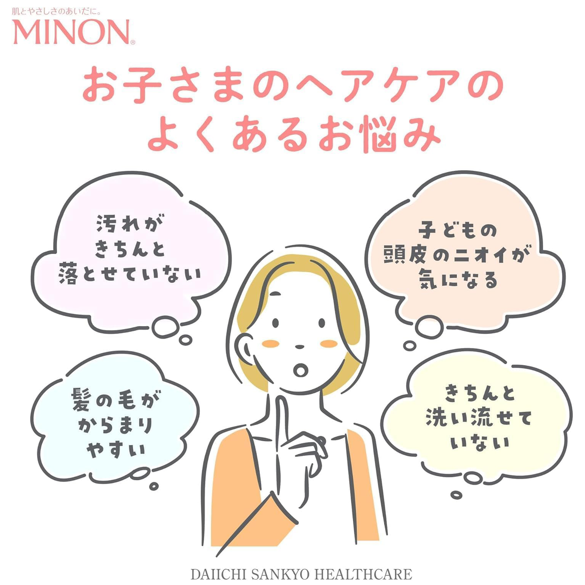 Minon - Medicated No-Rinse Foam Shampoo 380ml.