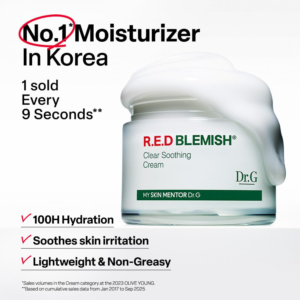 Dr.G - R.E.D Blemish Clear Soothing Cream 70ml.