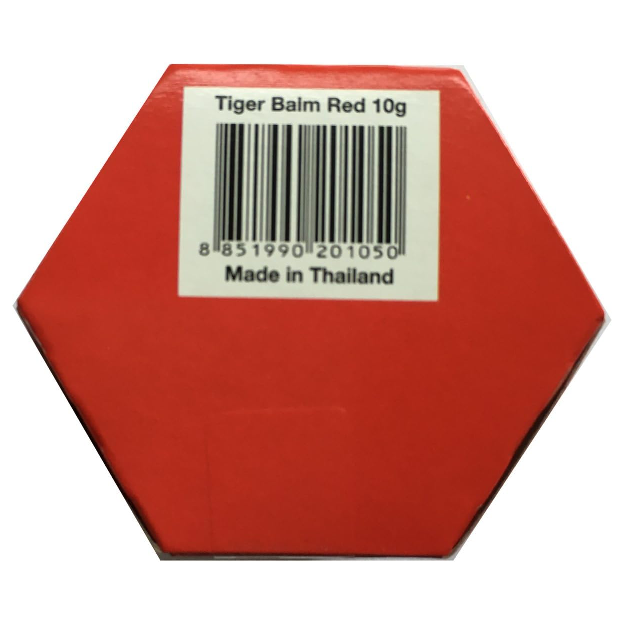 Tiger Balm - Red Ointment 10g. (Pack of 6)