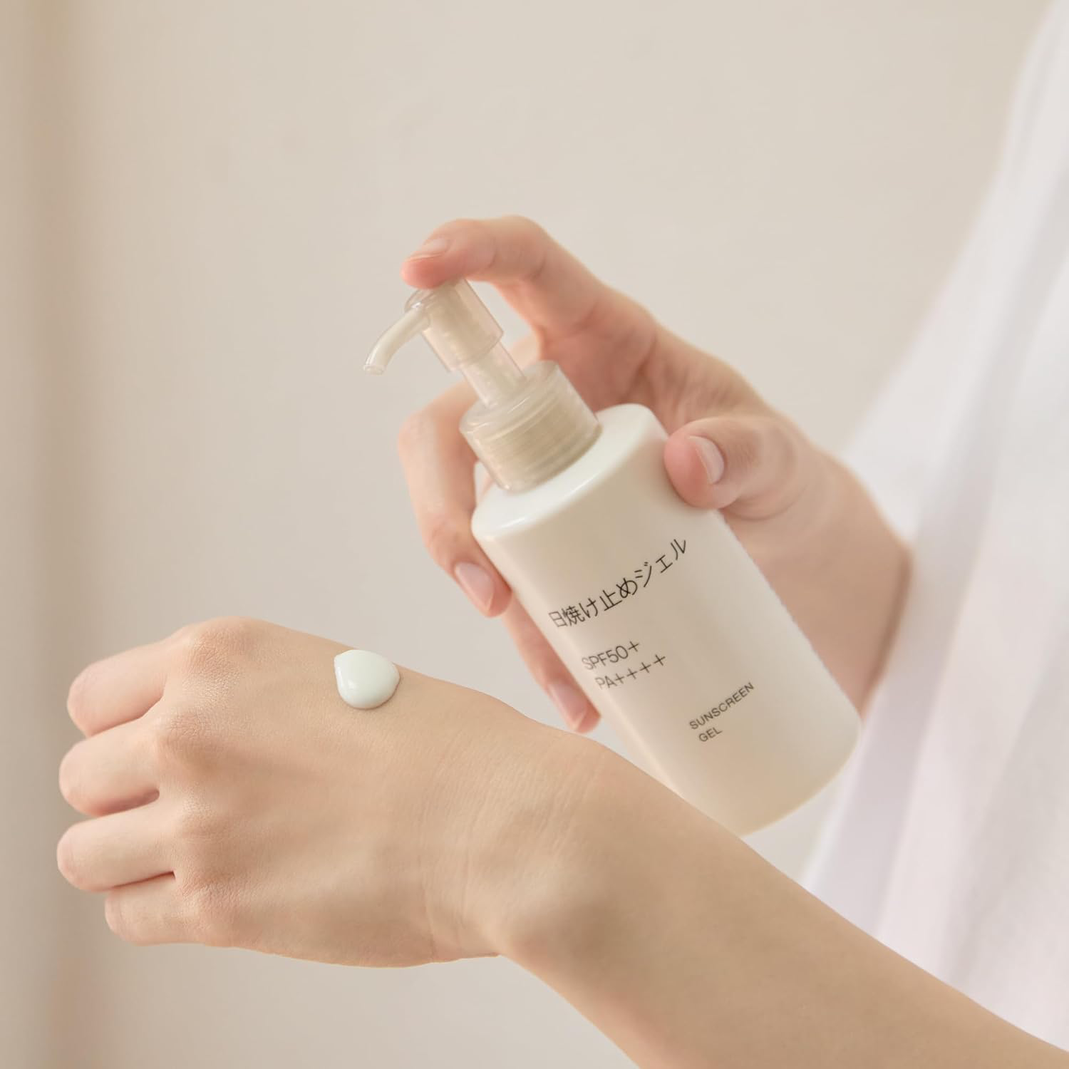 MUJI - Sunscreen Gel SPF50+ PA++++ 150ml.