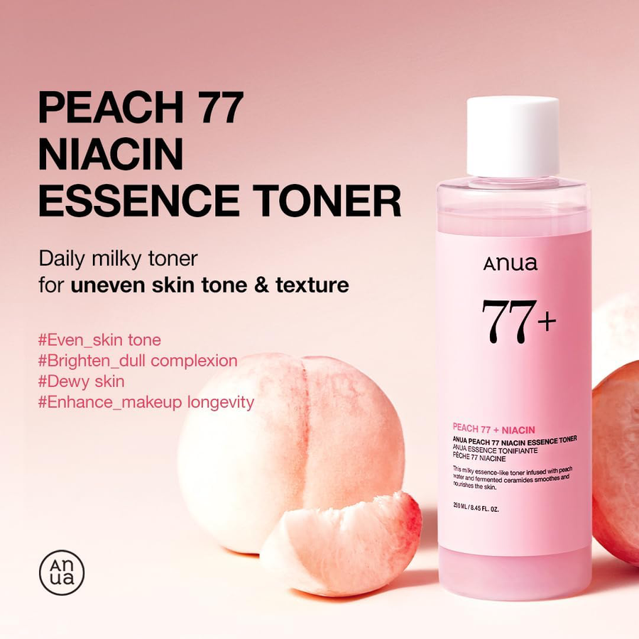 Anua - Peach 77 Niacin Essence Toner 250ml.