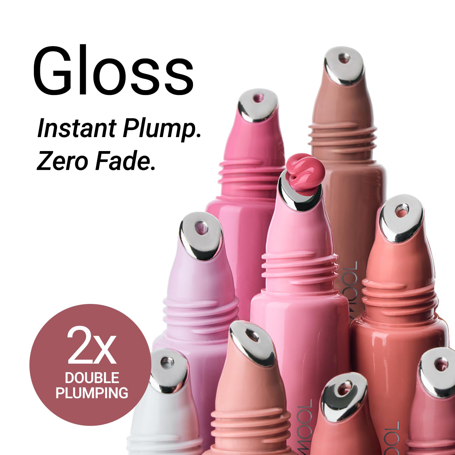 Jung Saem Mool - Lip Metal Serum Gloss #Rose Doze 10ml.