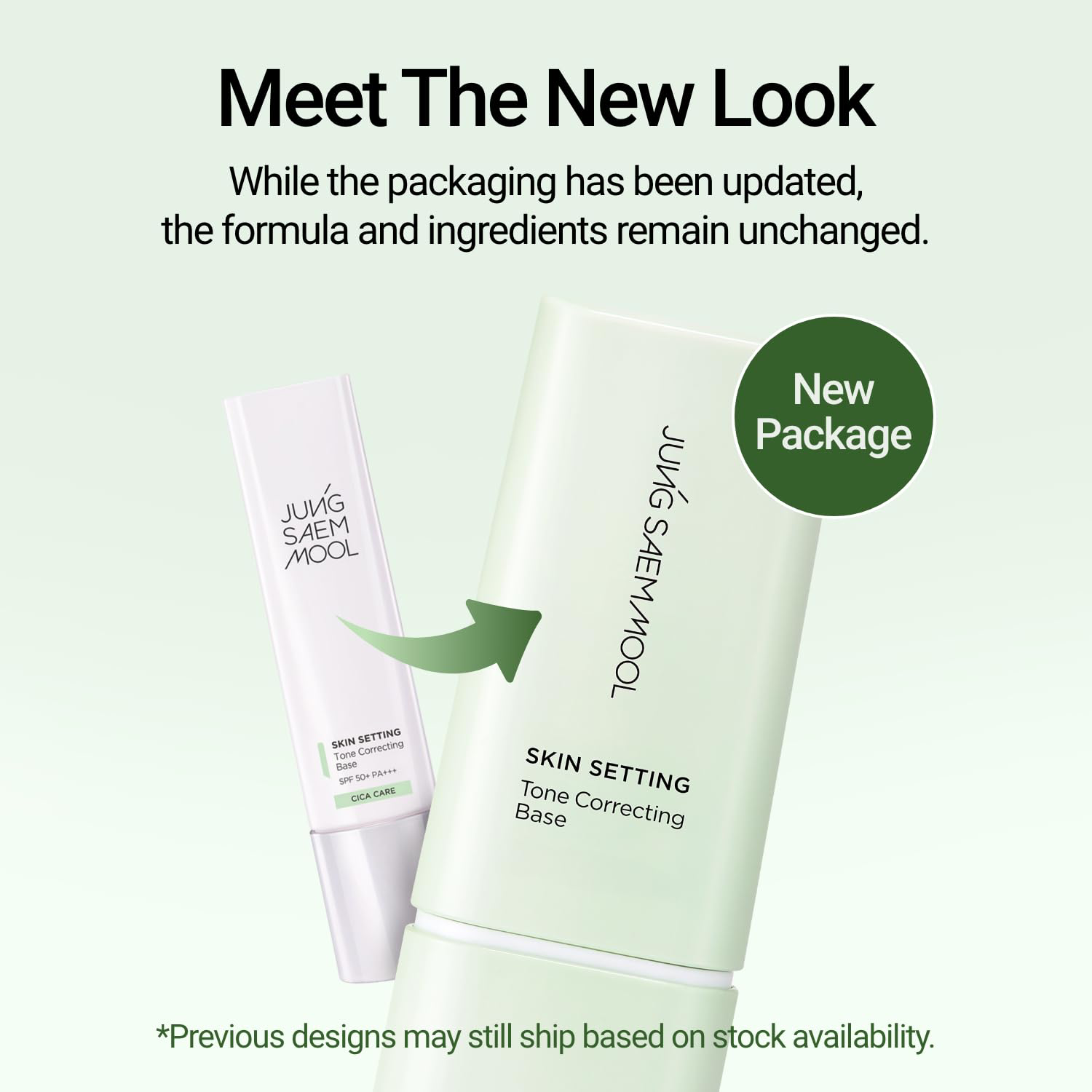 Jung Saem Mool - Skin Setting Tone Correcting Base SPF50+ PA+++ 40ml.