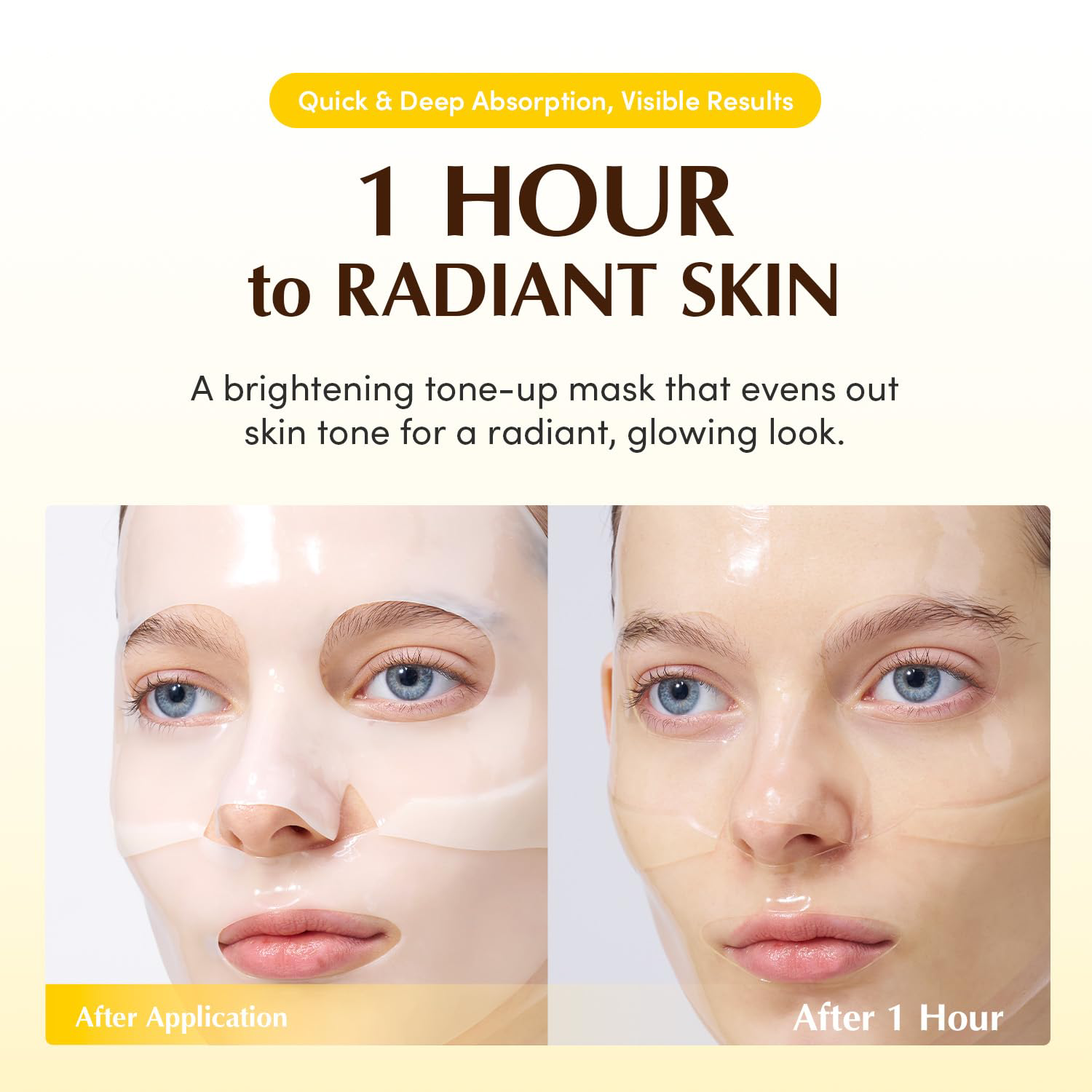 EQQUALBERRY - Collagen Glow Up Hydrogel Mask 30g. (Pack of 3)