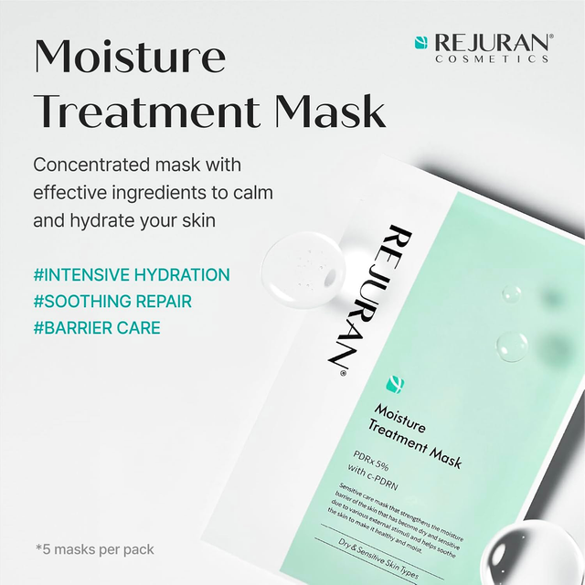 REJURAN - Moisture Treatment Mask PDRx 5% 23ml. (5 Sheets)