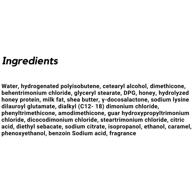 Honeyce - Creamy Honey Hair Mask 200g.