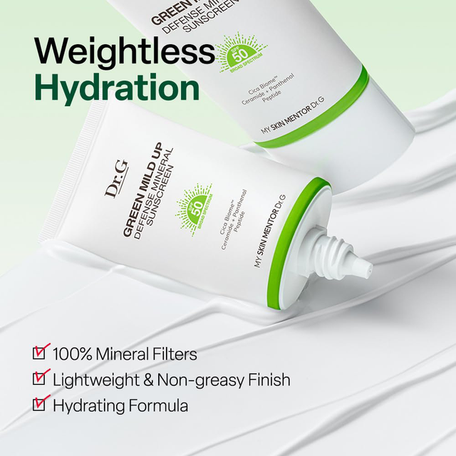 Dr.G - Green Mild Up Sun+ SPF50+ PA++++ 35ml.