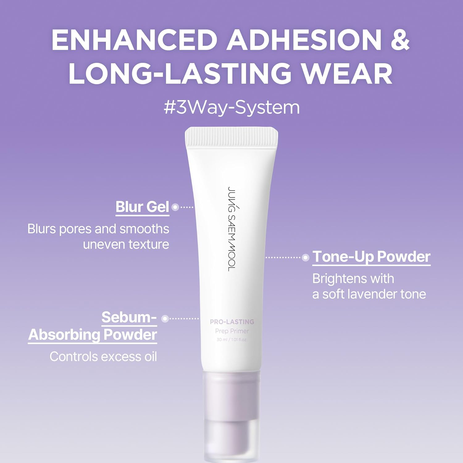 Jung Saem Mool - Pro-Lasting Prep Primer 30ml.