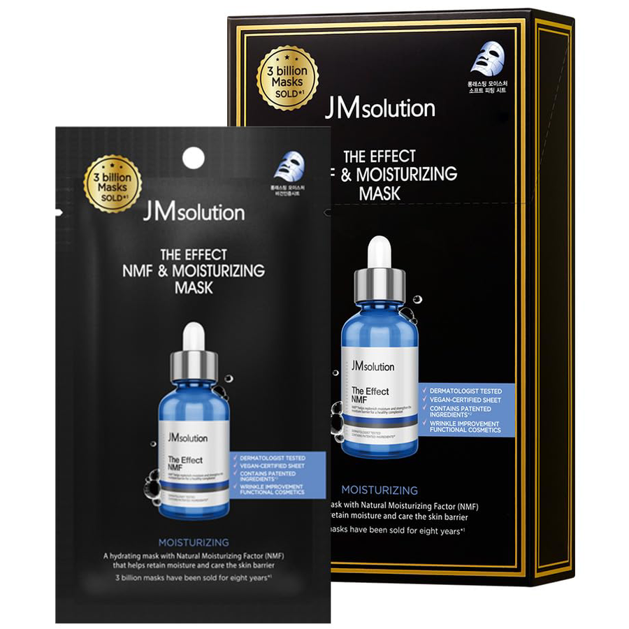 JM Solution - The Effect NMF & Moisturizing Mask 24ml. (Pack of 3)