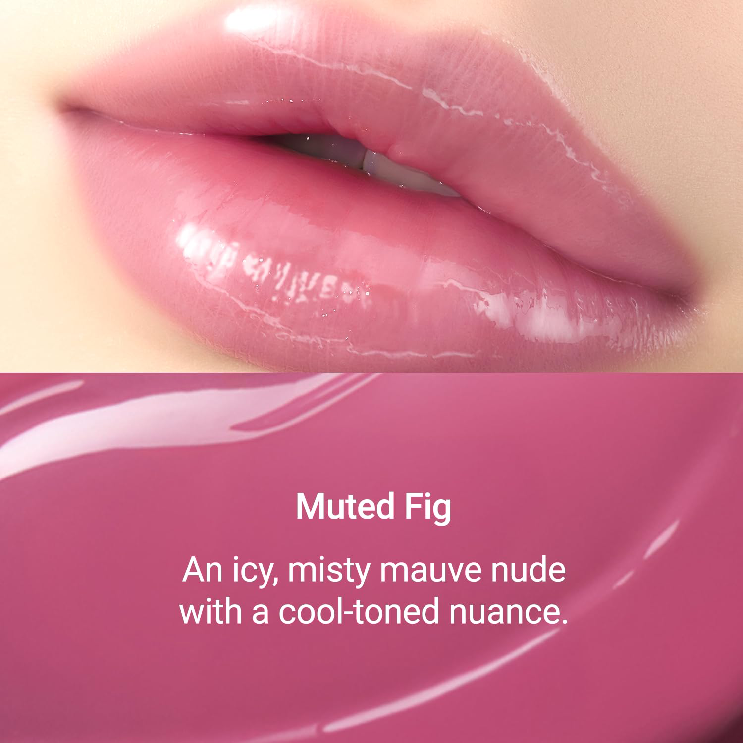 Jung Saem Mool - Lip Metal Serum Gloss #Muted Fig 10ml.