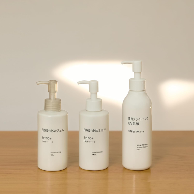 MUJI - Sunscreen Milk SPF50+ PA++++ 150ml.