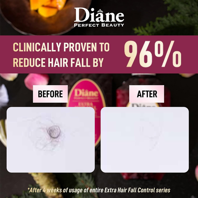 Moist Diane - Extra Hair Fall Control Shampoo with Organic Argan Oil & Protect Keratin 450ml.